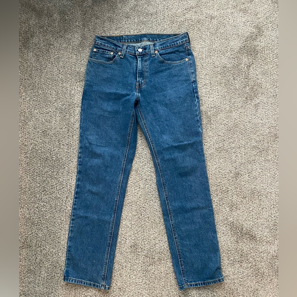 Levis Mens Blue Jeans 541 31x32